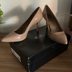 BCBG Paris Gaminkha Nude heels